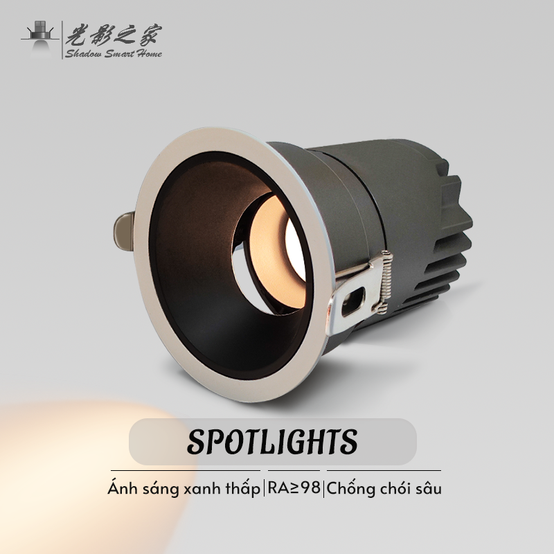Spotlights Ánh sáng và bóng tối rõ ràng CRI≥98 SL-YH