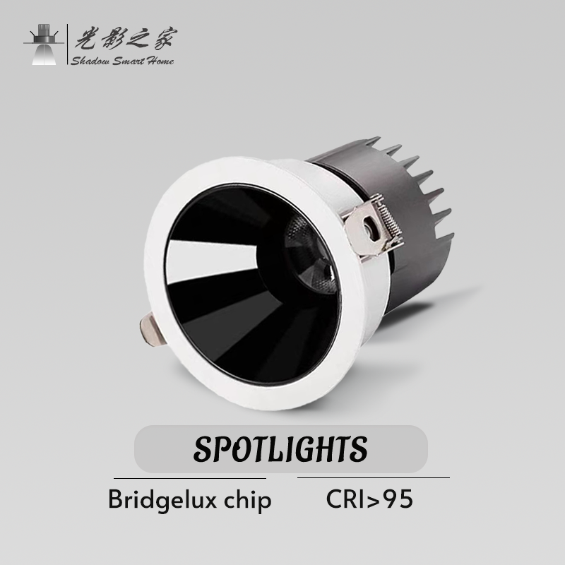 Spotlights Ánh sáng và bóng tối dịu nhẹ CRI≥95 SL-B-95