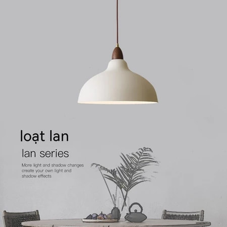 đèn chùm kim loại-5165