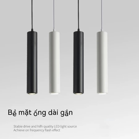 đèn chùm kim loại-5644