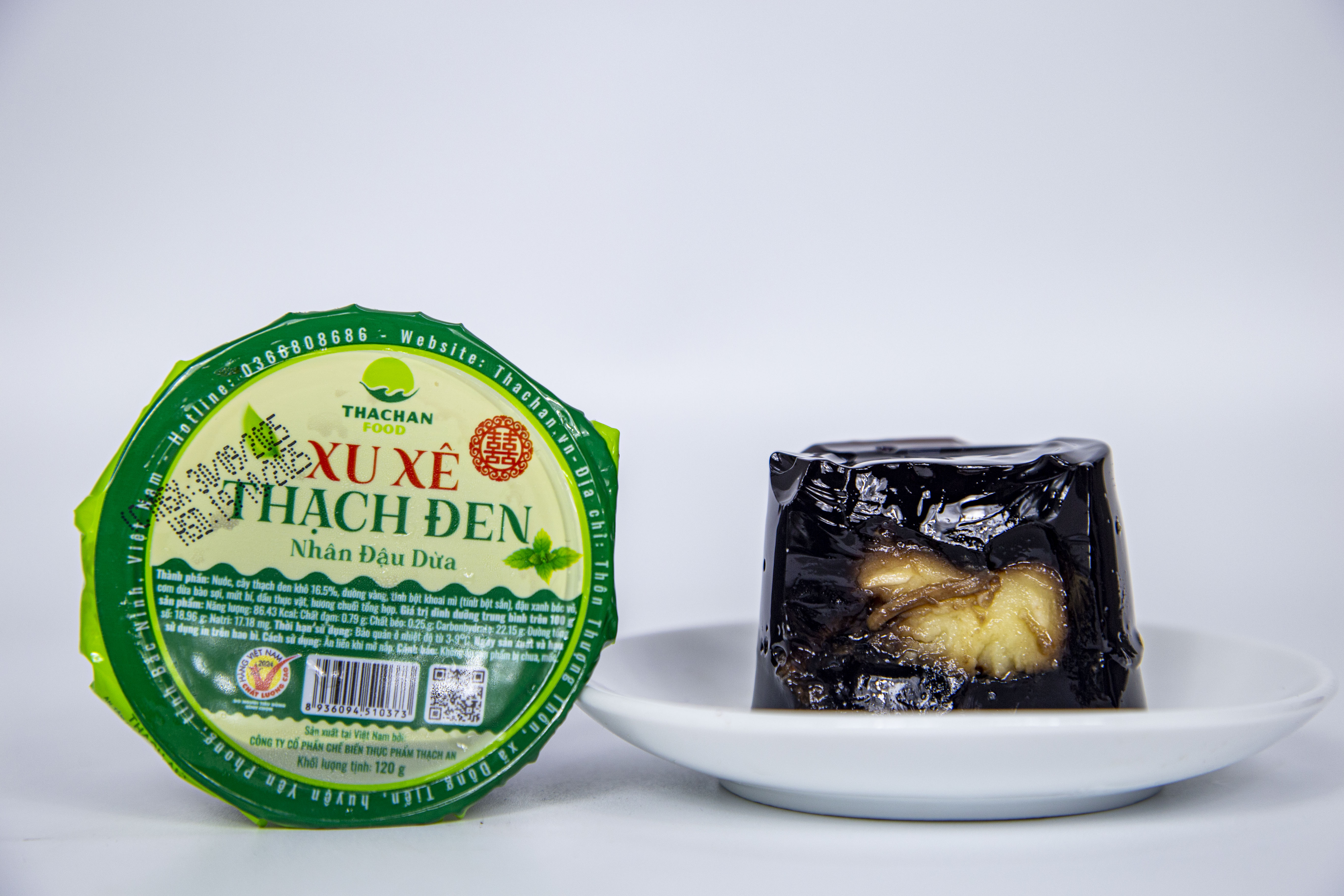 Xu xê thạch đen nhân đậu dừa – Sự kết hợp độc đáo từ truyền thống và hiện đại