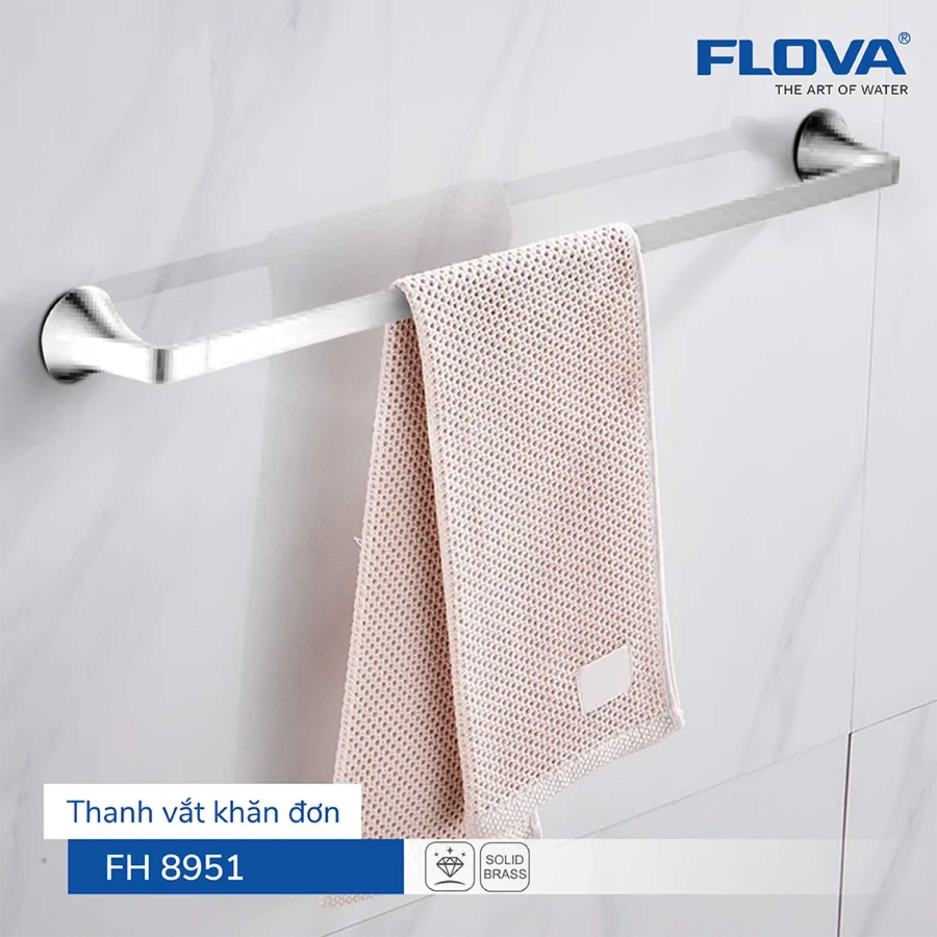 Thanh vắt khăn đơn FH 8951