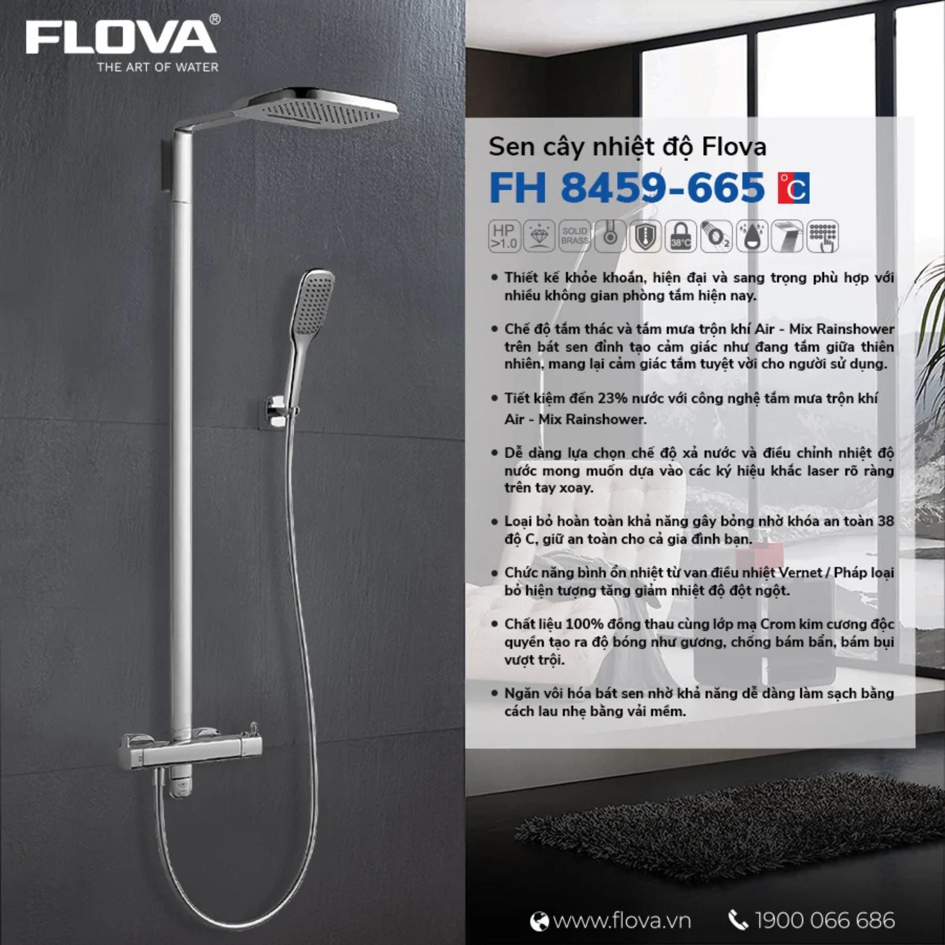 Sen cây nhiệt độ FH 8459-665