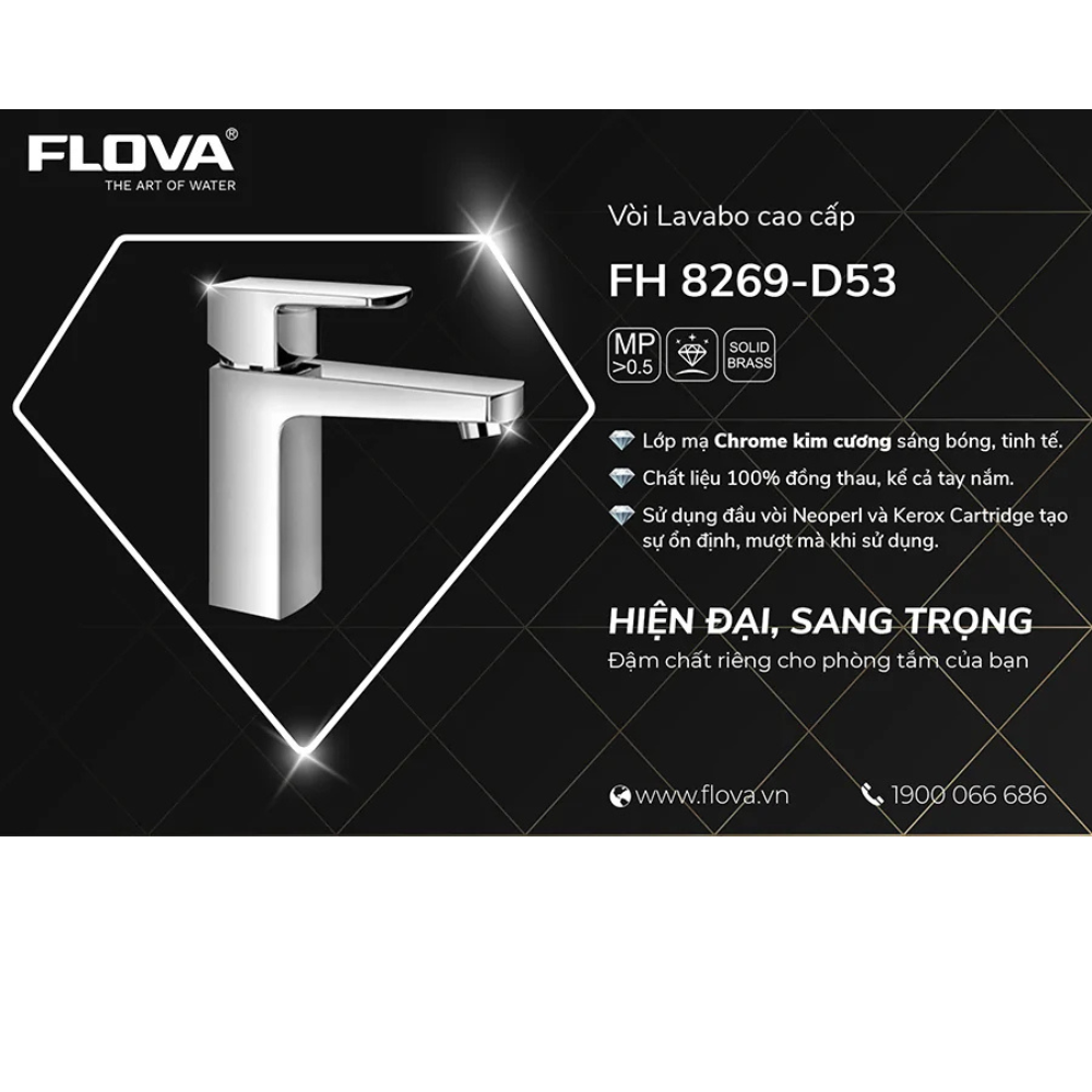 Vòi Lavabo gắn chậu FH 8269-D53