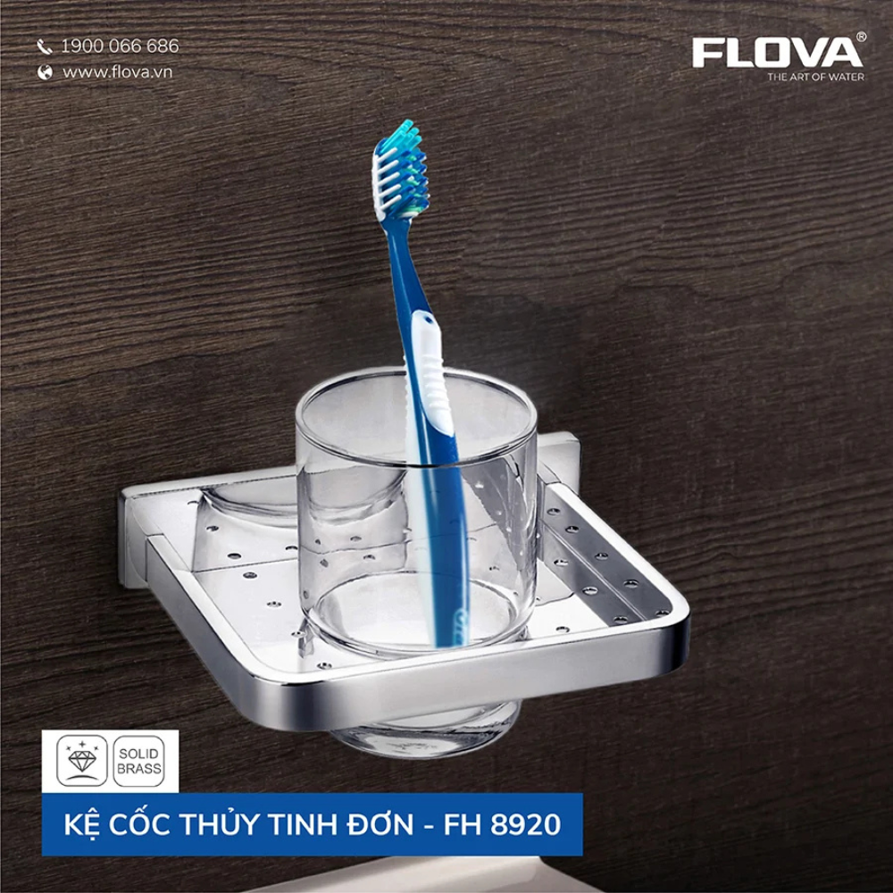Kệ cốc thủy tinh đơn FH 8920