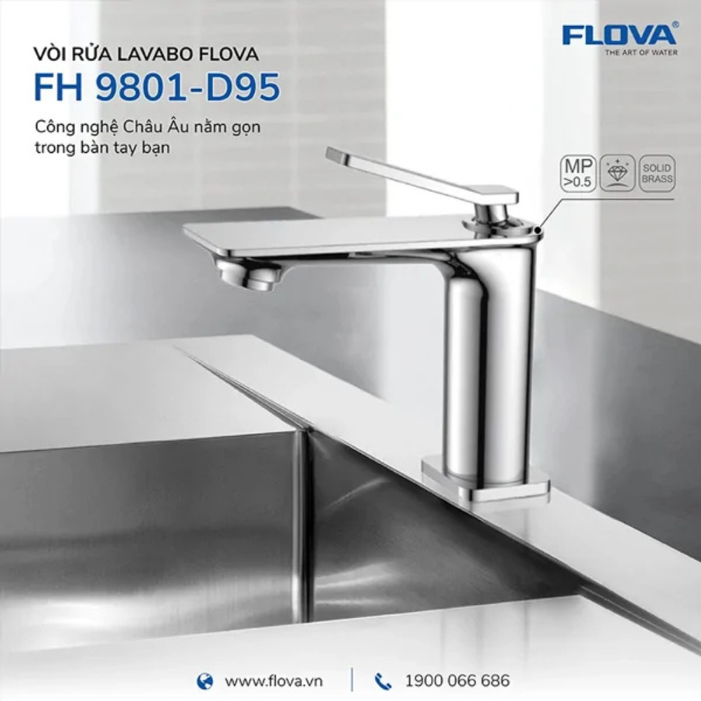 Vòi Lavabo gắn chậu FH 9801-D95