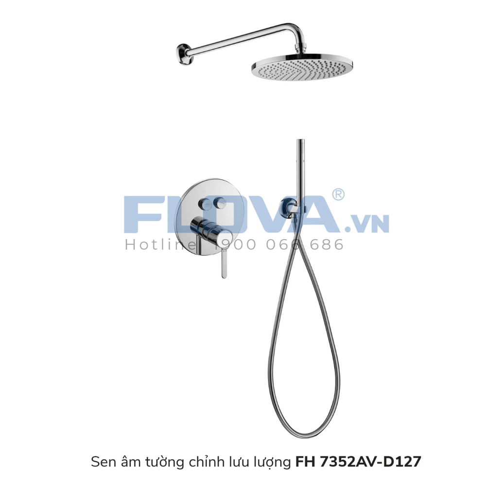 Sen âm tường chỉnh lưu lượng FH 7352AV-D127