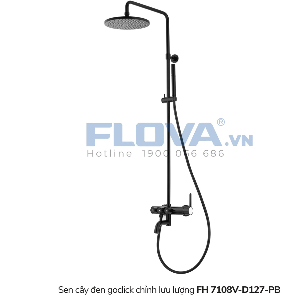 Sen cây đen GoClick chỉnh lưu lượng FH 7108V-D127-PB