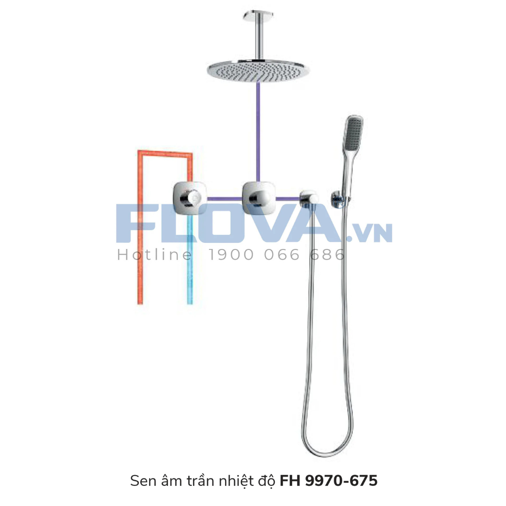 Sen âm trần nhiệt độ FH 9970-675