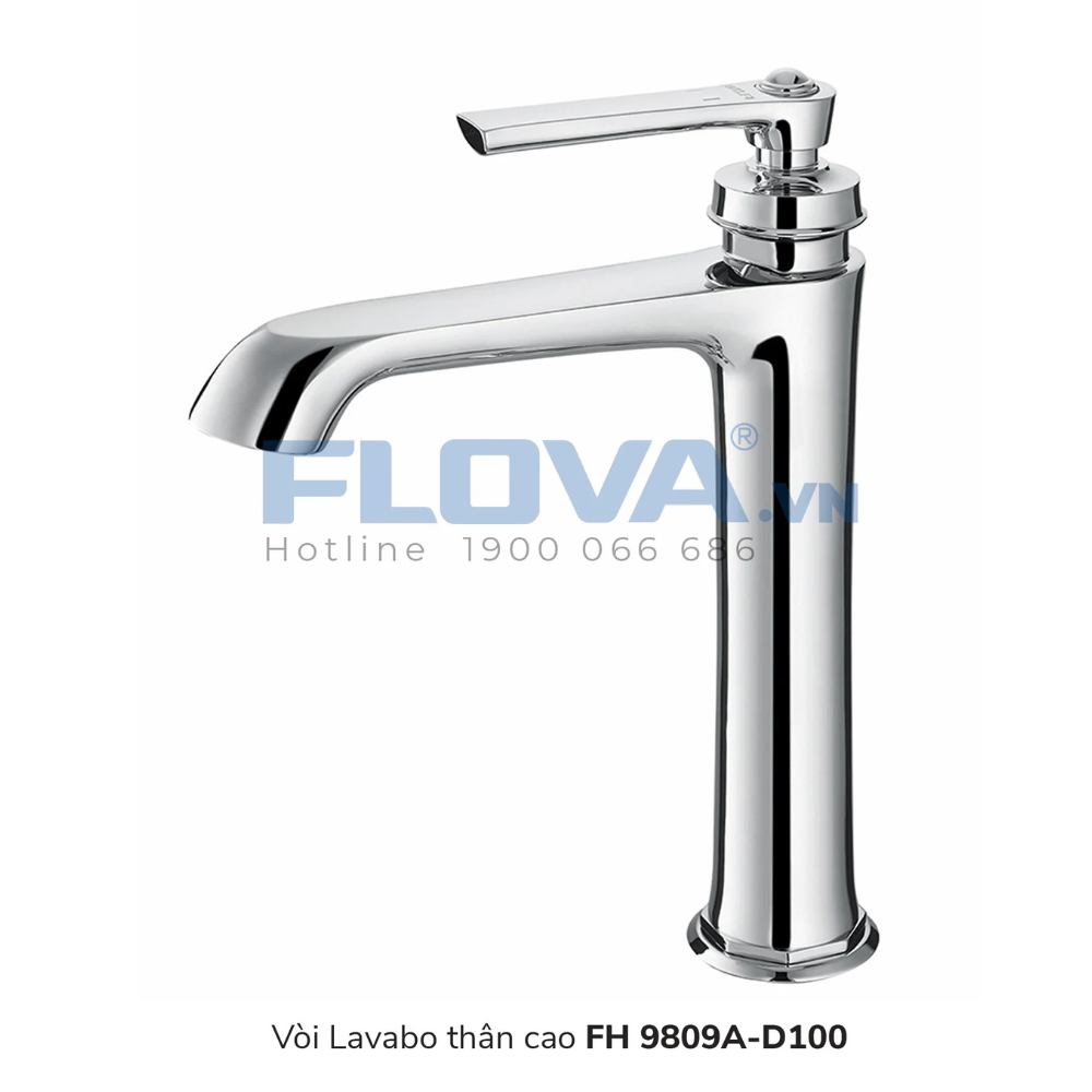 Vòi Lavabo thân cao FH 9809A-D100