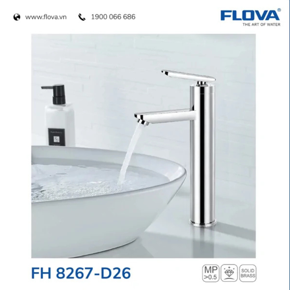 Vòi Lavabo thân cao FH 8267-D26