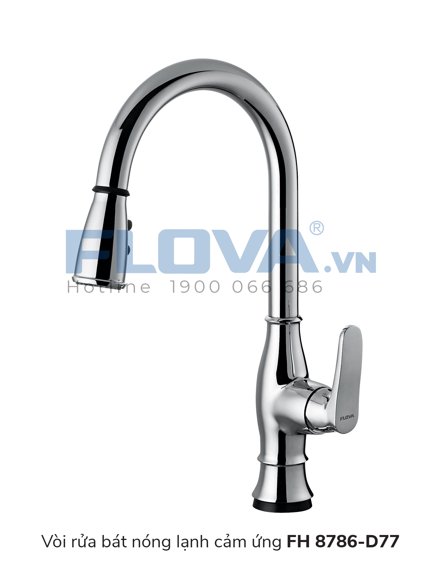 Vòi rửa bát nóng lạnh cảm ứng FH 8786-D77