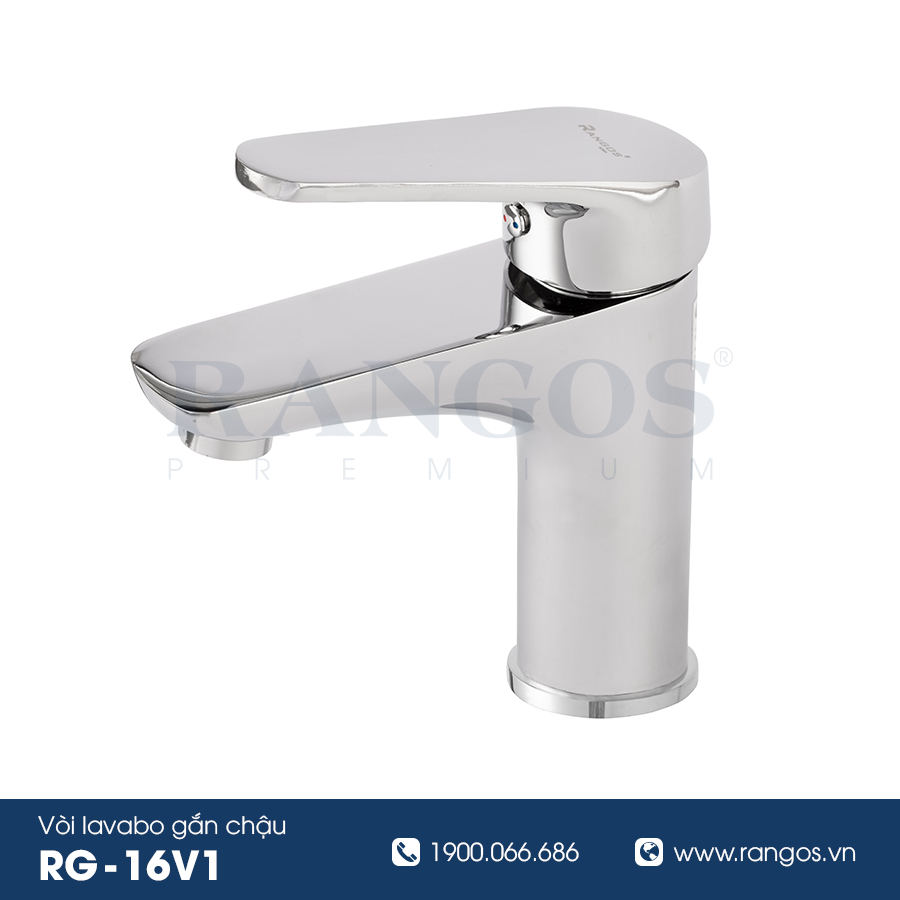 Bộ vòi lavabo gắn chậu Rangos RG-16v1