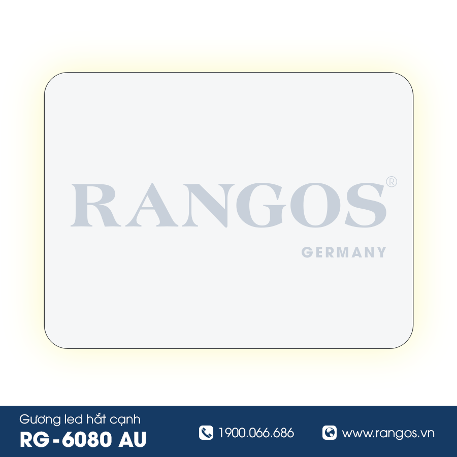 Gương led ON/OFF RANGOS RG-LED 6080AU