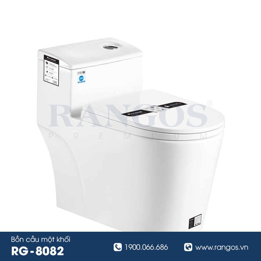 Bồn cầu một khối Rangos RG-8082