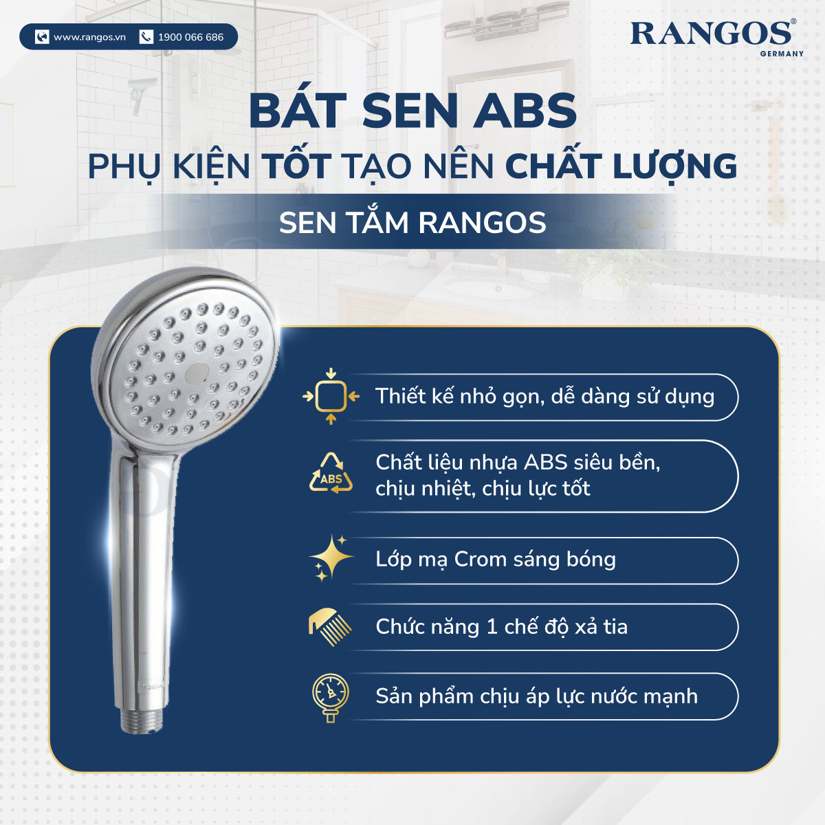 Bát sen tắm nhỏ RG-S03