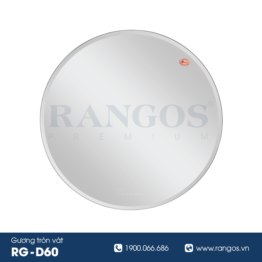 Gương LED hắt cạnh Rangos RG-LED D60