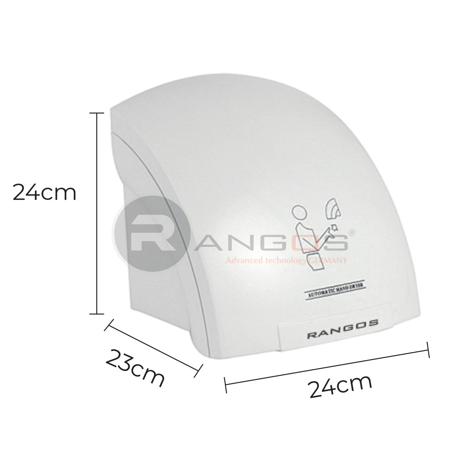 Máy sấy tay cảm ứng có sấy nóng RG-1001