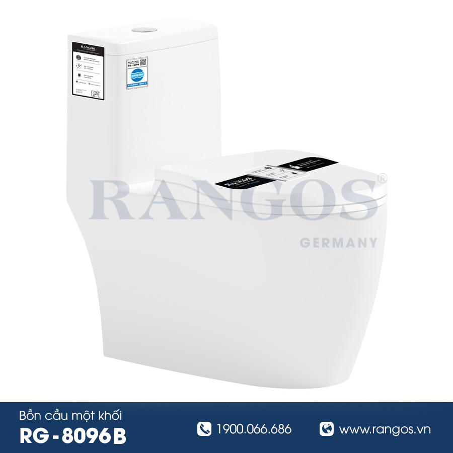 Bồn cầu một khối Rangos RG-8096B