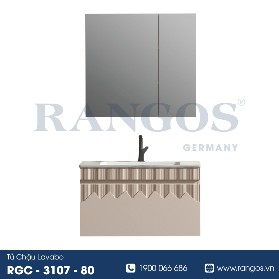 Tủ Chậu Lavabo RG - RGC - 3107 - 80