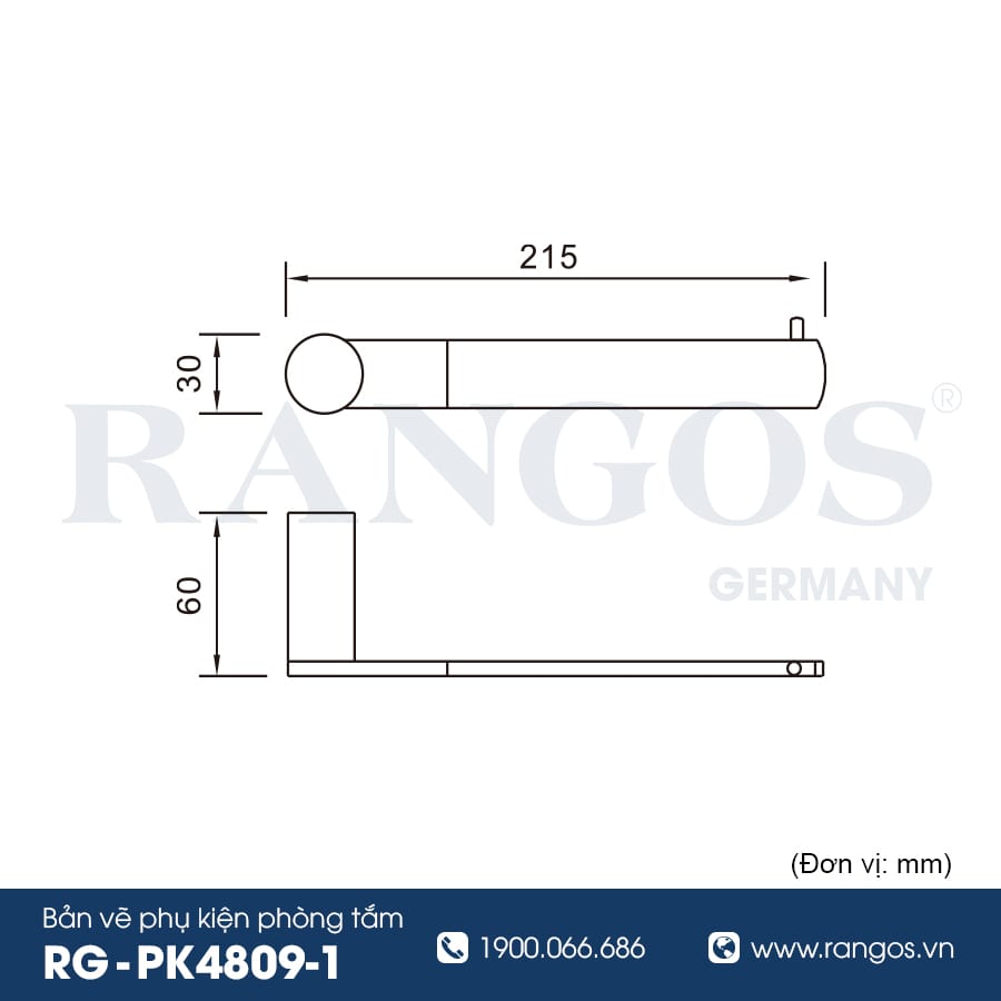 Lô giấy hở cao cấp RANGOS RG-PK4809-1