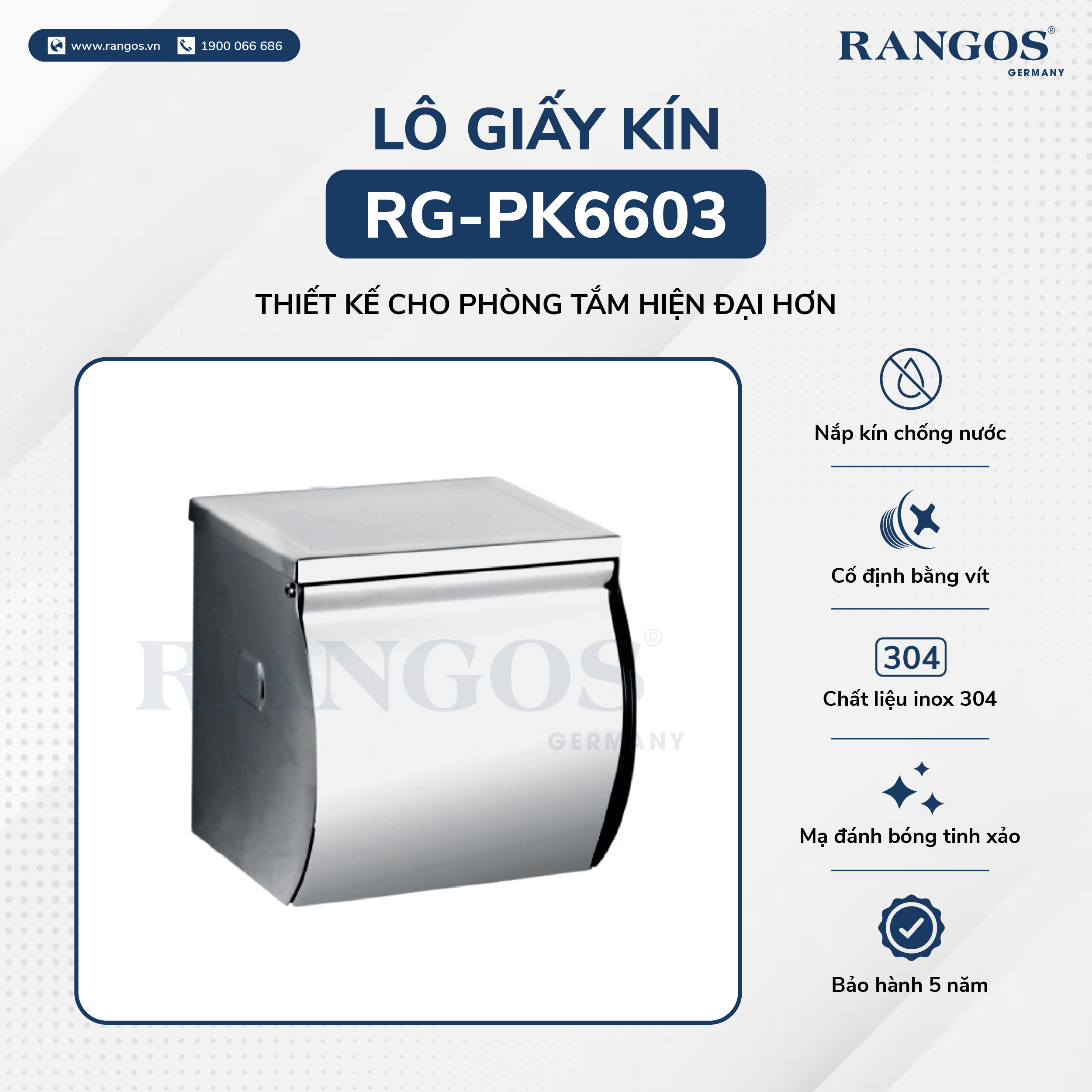 Lô giấy kín cao cấp RANGOS RG-PK6603