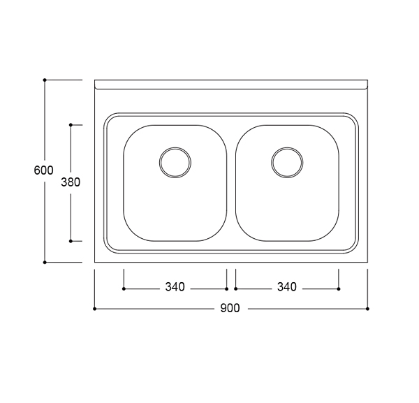 Chậu rửa Inox AM1200LD