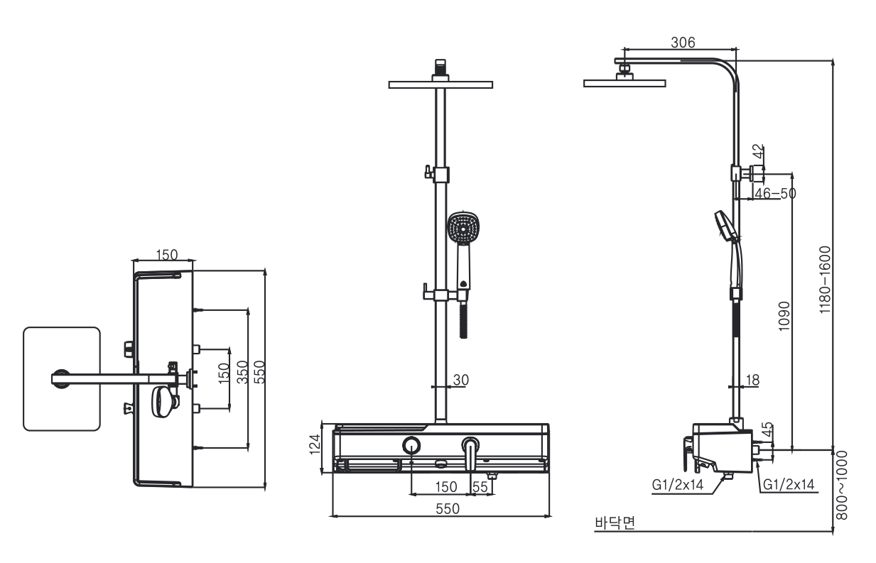 Sen tắm cây nóng lạnh AM9129