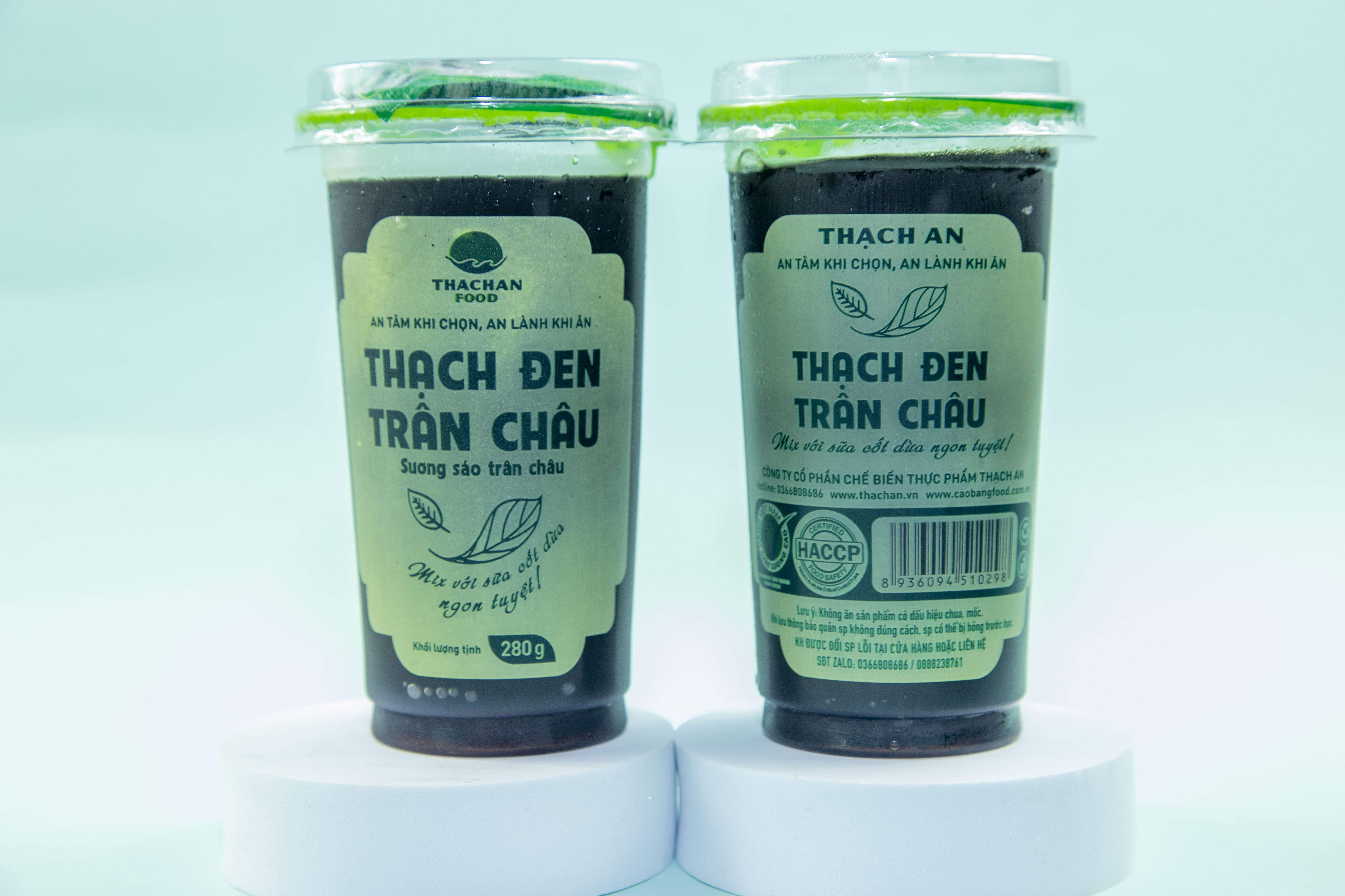 🌿 Thạch đen trân châu THACHAN FOOD – Mát lành, an toàn, tốt cho sức khỏe!