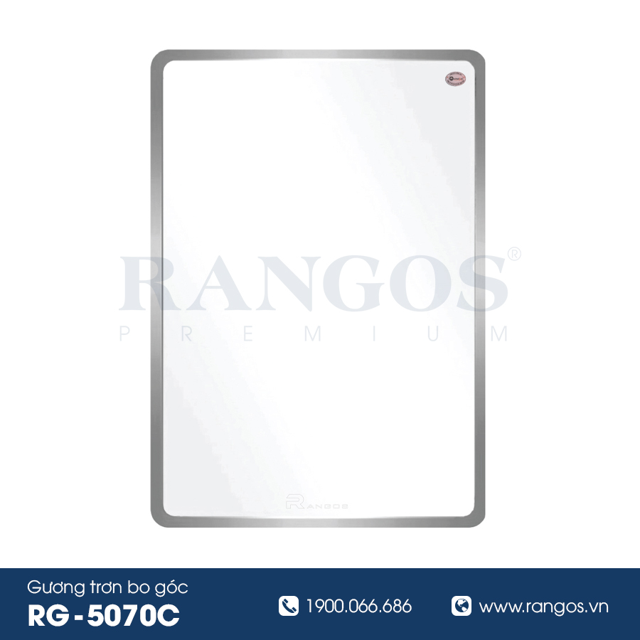 Gương trơn bo góc Rangos RG-5070C