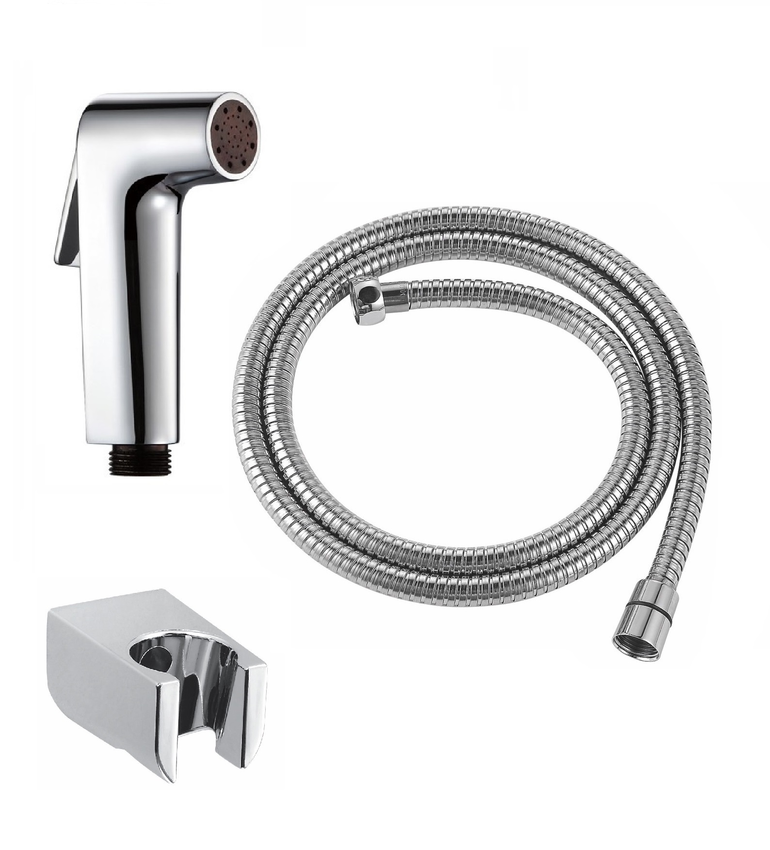 Vòi xịt bàn cầu dây INOX AM102