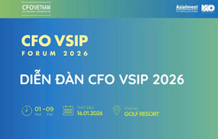 CFO VSIP Forum 2026: Diễn đàn dành cho cộng đồng tài chính, kế toán và lãnh đạo tài chính trong khu công nghiệp – khu chế xuất phía Nam