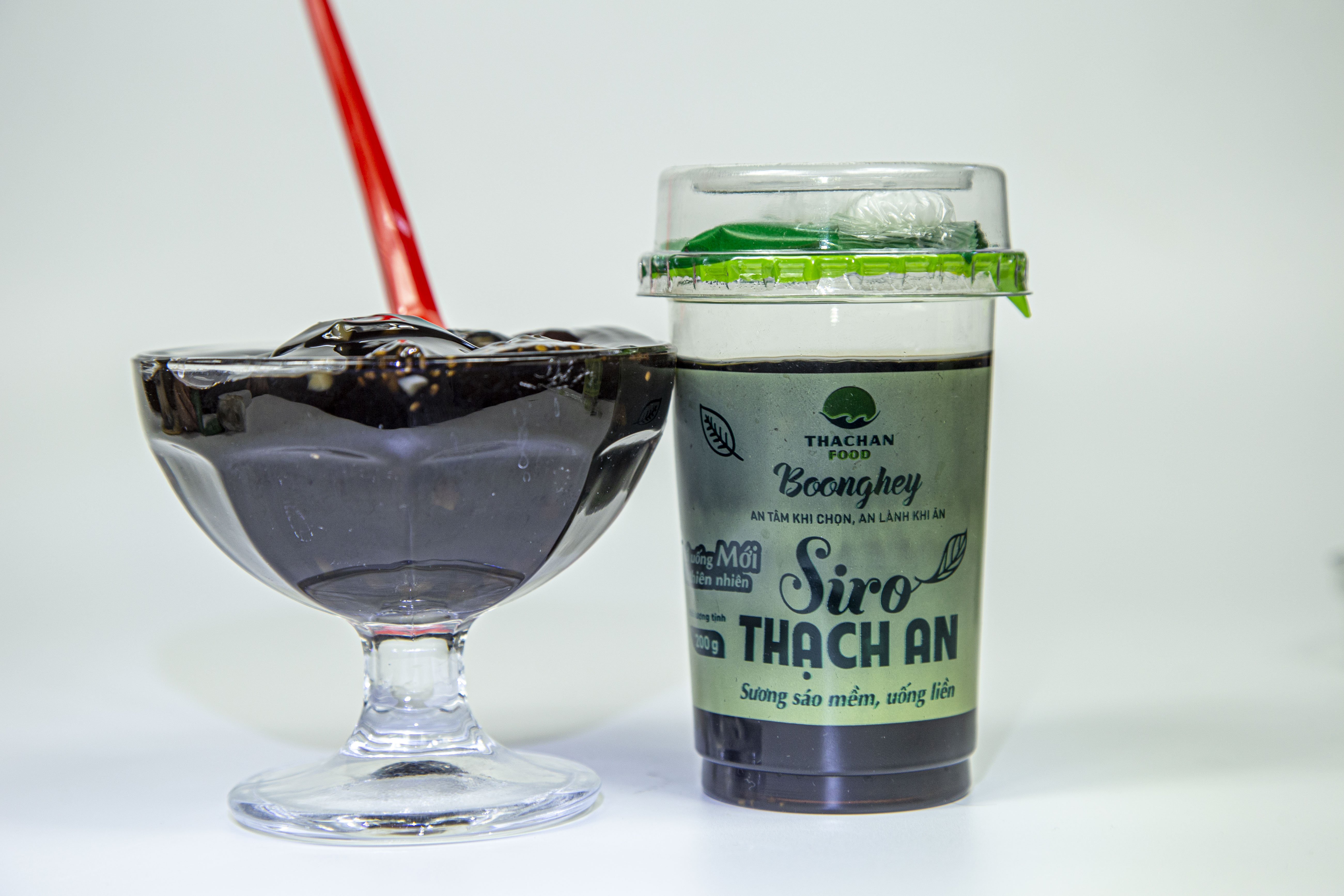 Siro Thạch An – Thạch Đen Sương Sáo Mềm Mát, Giải Nhiệt Tự Nhiên