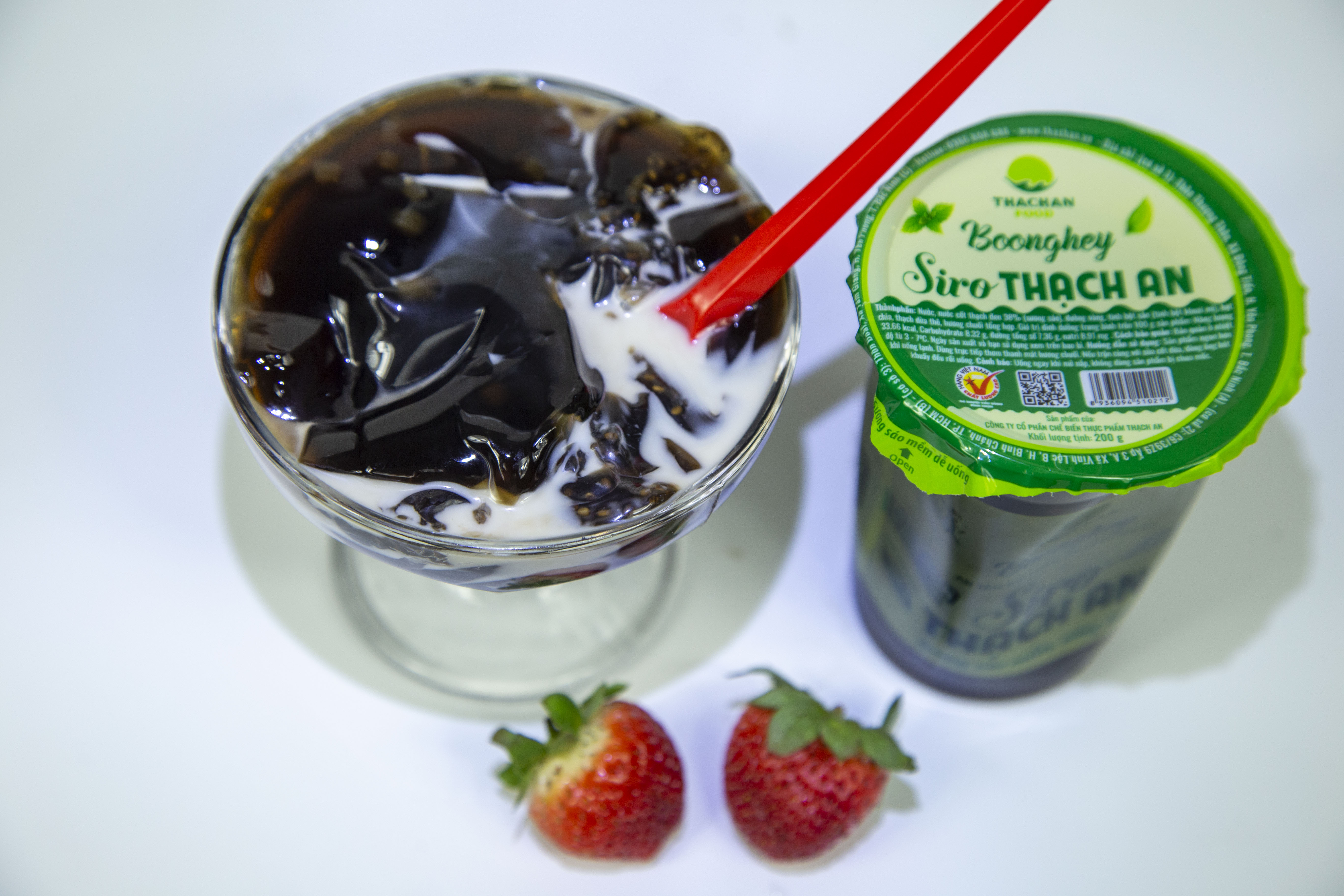 Siro Thạch An – Giải Nhiệt Mùa Hè Với Thạch Đen Mát Lành Tự Nhiên