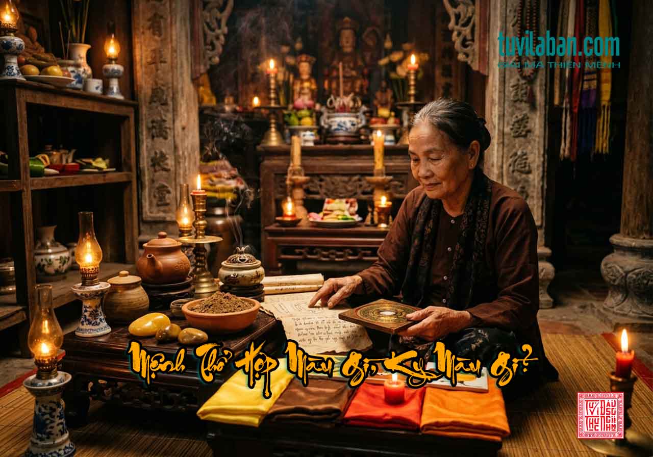 Hình ảnh minh họa cho phần Mệnh Thổ Hợp Màu Gì, Kỵ Màu Gì? Nguyên Lý Phong Thủy trong bài Mệnh Thổ Là Gì? Giải Mã Bản Chất, Xu Hướng