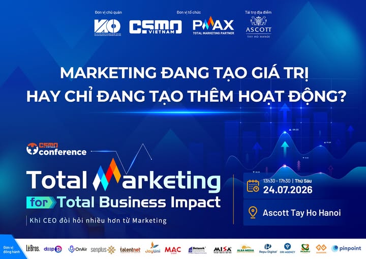 Total Marketing for Total Business Impact: CEO, CFO và CMO cùng tìm lời giải cho bài toán tăng trưởng