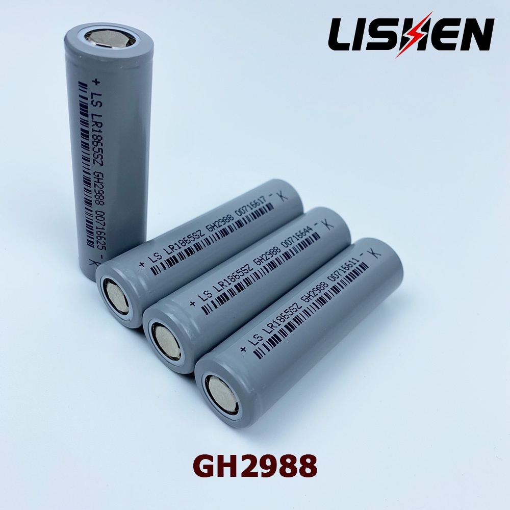 COMBO 2 Cell Pin Ls Lishen xám 2600mAh, Dòng xả cao 10A - Cell 18650 2600mah - Pin 18650_Bao tes dung lượng