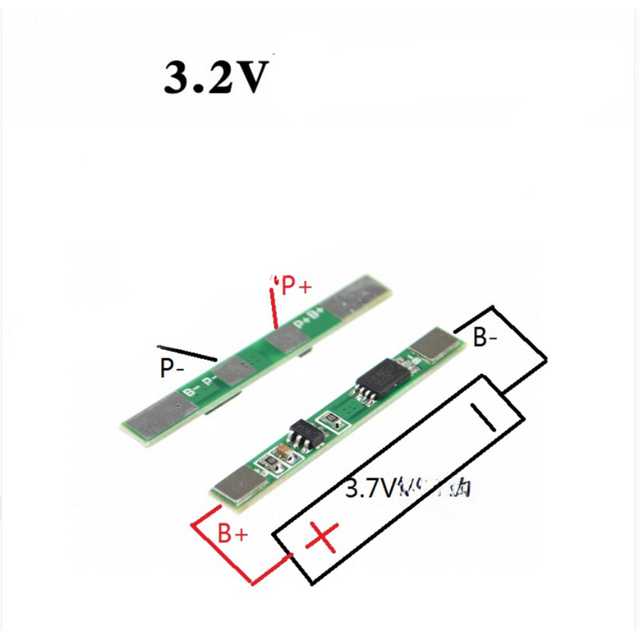 Mạch Sạc Và Bảo Vệ Pin 32650 1S-3,2V/1.5A/2.5A/3A/4A/5A/6A