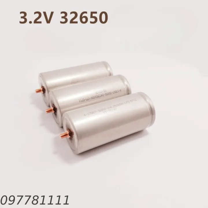 Pin lithium sắt 32650- 3.2V 5,8-6Ah TẶNG KÈM ỐC VÍT(Chống cháy nổ, có thể dùng cho NL mặt trời ,XE ĐẠP ĐIỆN