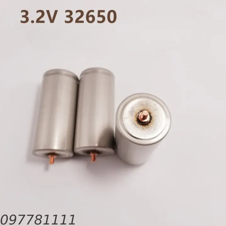 Pin lithium sắt 32650- 3.2V 5,8-6Ah TẶNG KÈM ỐC VÍT(Chống cháy nổ, có thể dùng cho NL mặt trời ,XE ĐẠP ĐIỆN