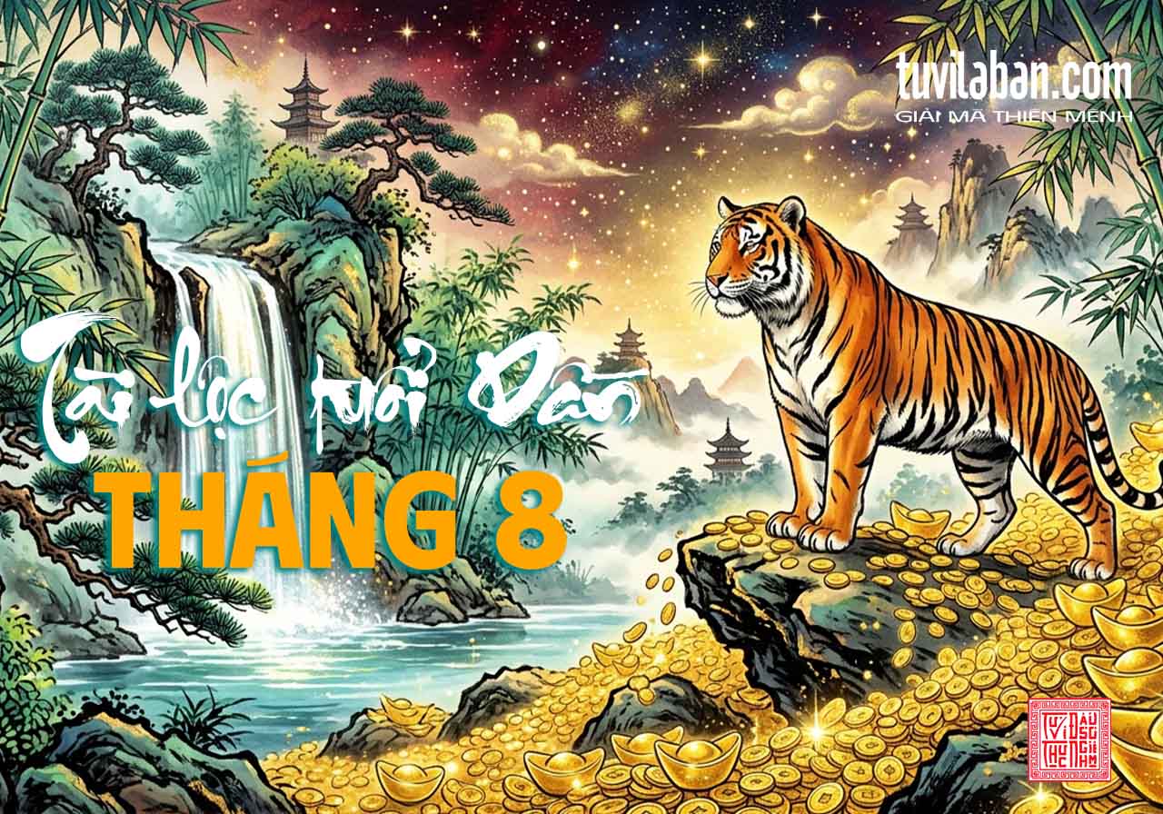 Tài lộc tháng 8 tuổi Dần