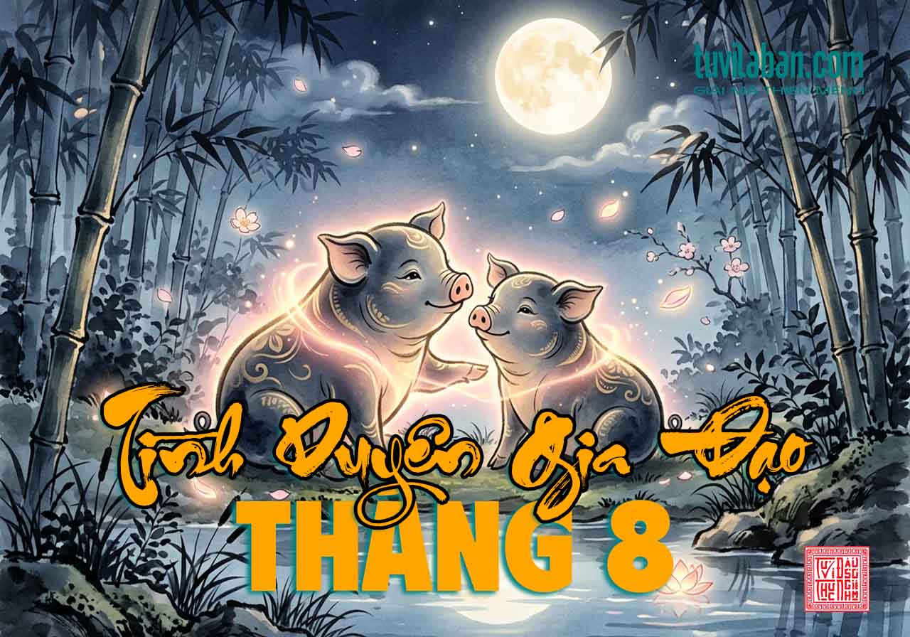 Tình duyên gia đạo tuổi Hợi tháng 8