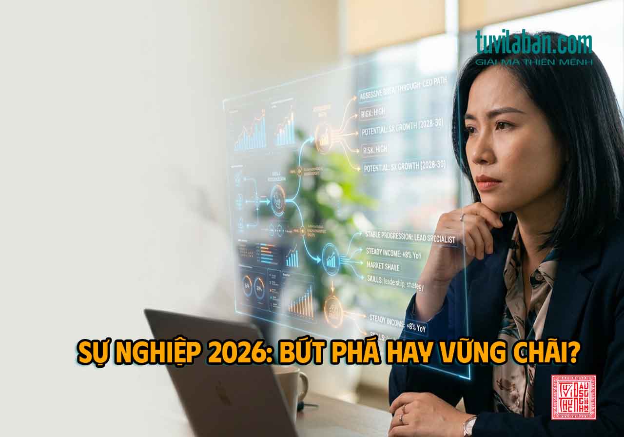 Hình ảnh minh họa: SỰ NGHIỆP & CÔNG DANH TUỔI GIÁP TUẤT 1994 NĂM 2026: BỨT PHÁ HAY VỮ