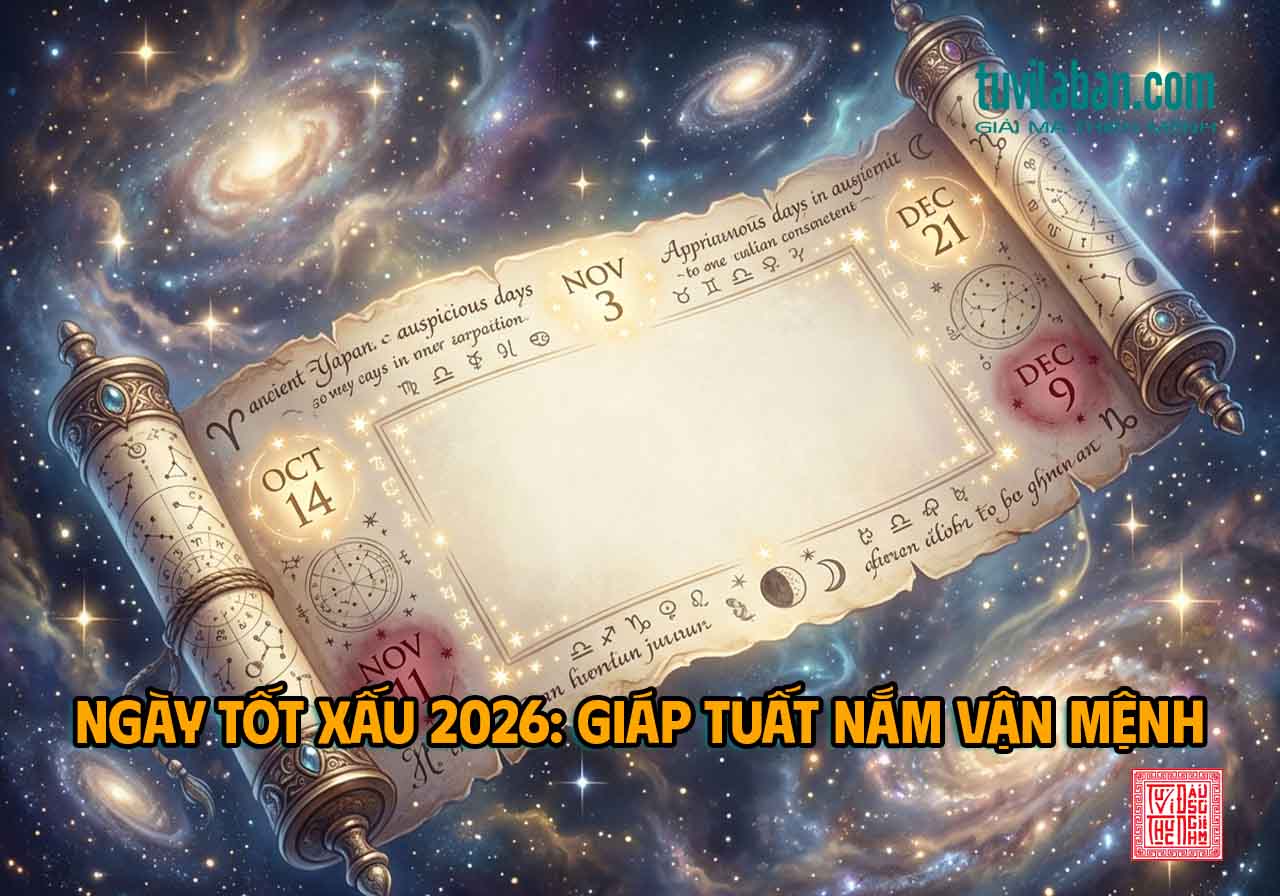 Hình ảnh minh họa: NGÀY TỐT – XẤU NĂM 2026 CHO TUỔI GIÁP TUẤT