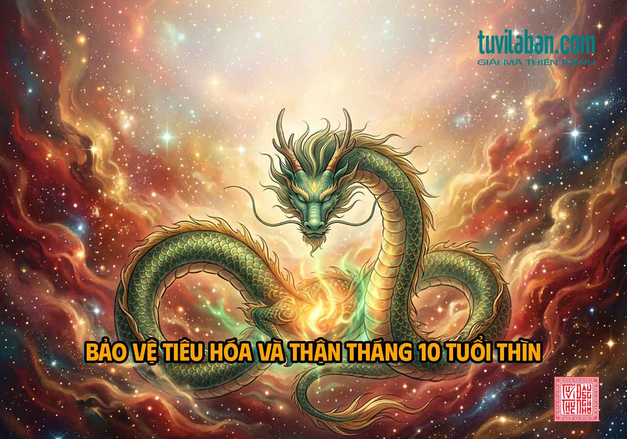 Hình ảnh minh họa: Sức Khỏe Tuổi Thìn Tháng 10: Lưu Ý Hệ Tiêu Hóa và Thận
