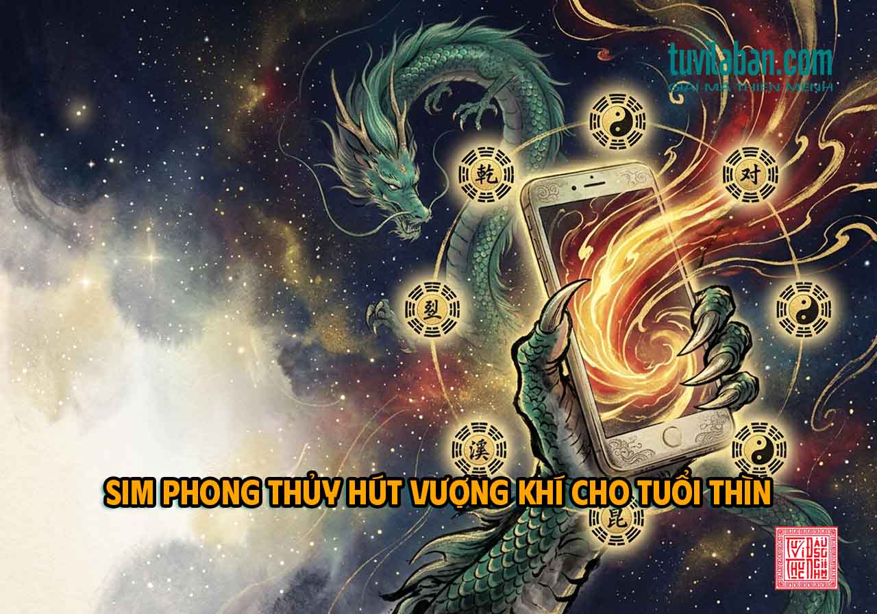 Hình ảnh minh họa: Sim Phong Thủy Hỗ Trợ Năng Lượng Tuổi Thìn Tháng Hợi