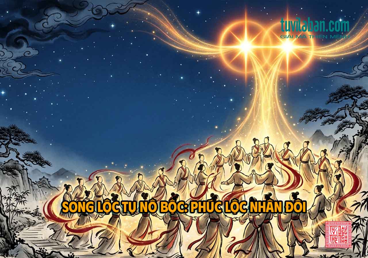 Hình ảnh minh họa: Song LỘC TỤ Tại Cung Nô Bộc – Khi Phúc Lộc Nhân Đôi