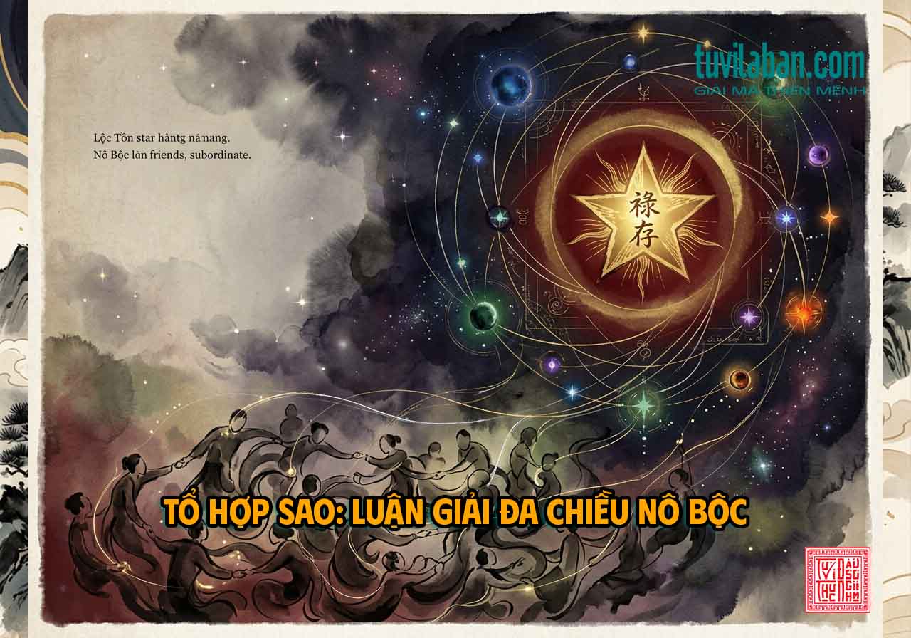 Hình ảnh minh họa: LỘC TỒN Nô Bộc Với Các Tổ Hợp Sao & Cung Khác – Luận Giải Thực Nghiệm