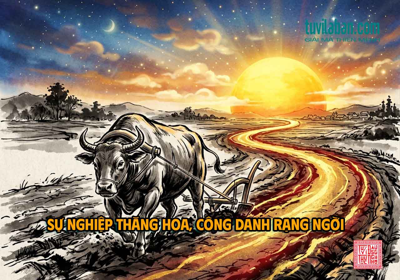 Hình ảnh minh họa: Sự Nghiệp & Công Danh Tuổi Sửu Tháng 8: Cờ Đến Tay Người Cần Cù