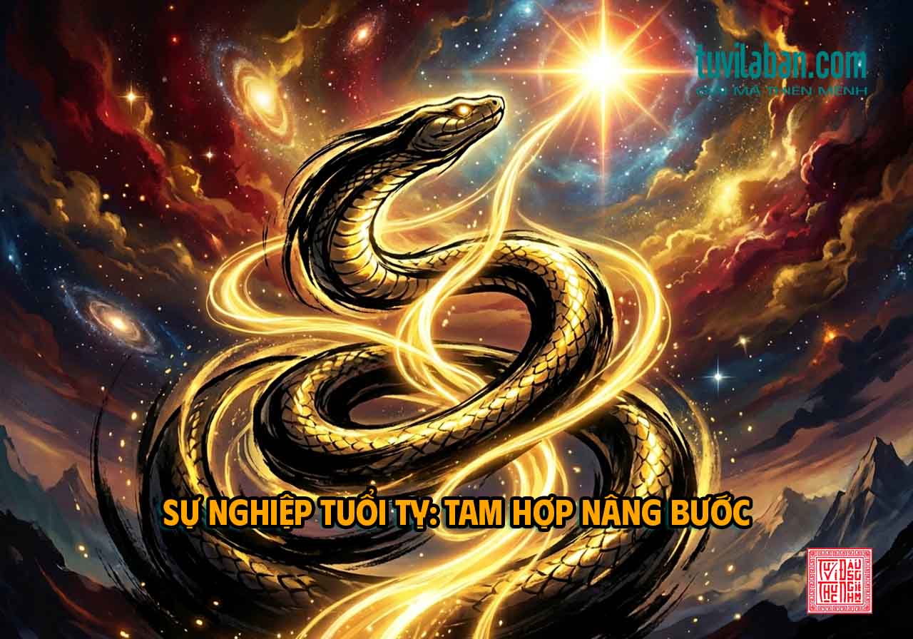 Hình ảnh minh họa: Sự Nghiệp Tuổi Tỵ: Cú Hích Lớn Nhờ Tam Hợp